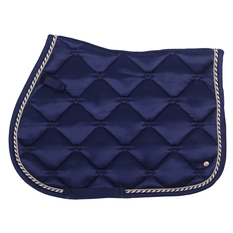 QHP Saddlepad Havana All Purpose - Full - Navy