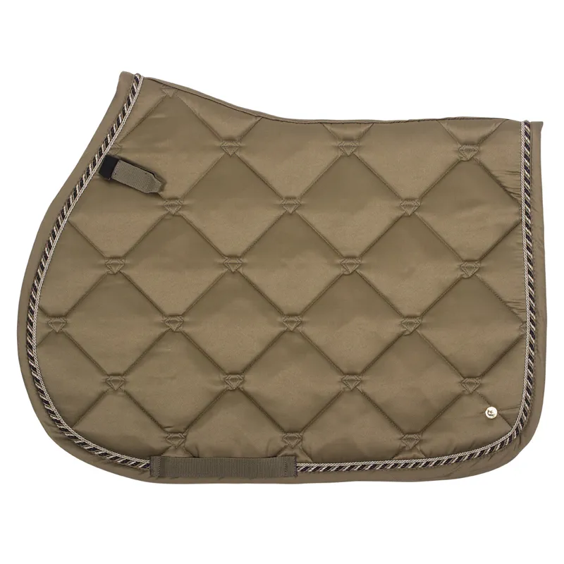 QHP Saddlepad Havana All Purpose - Full - Olive
