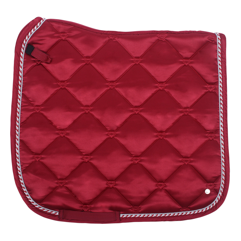 QHP Saddlepad Havana - Red-1