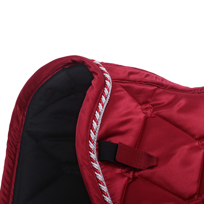 QHP Saddlepad Havana - Red-3