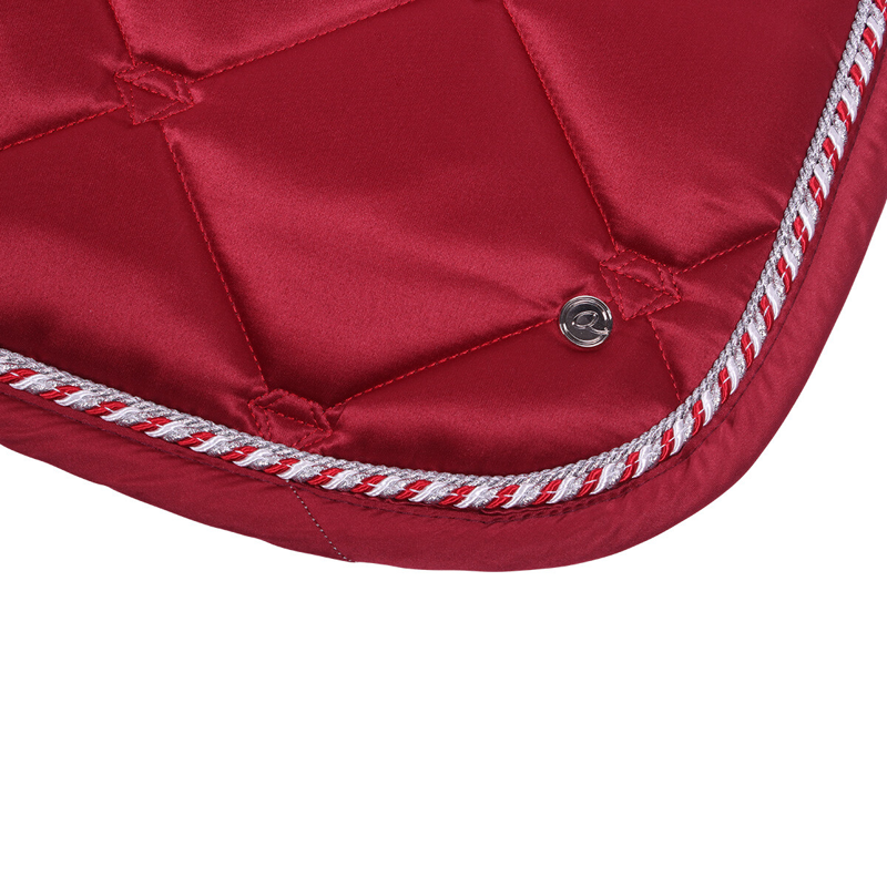 QHP Saddlepad Havana - Red-4