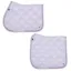 QHP Saddlepad Havana - White