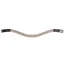 QHP Havana Browband - Black/Beige