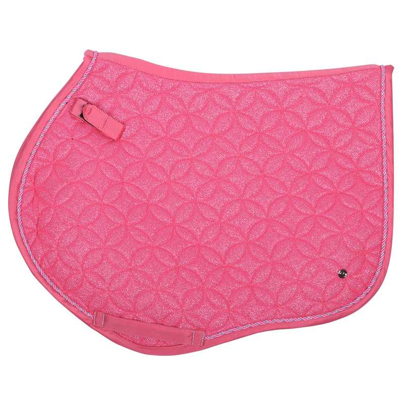 QHP Saddlepad Rio - Powder Pink-1
