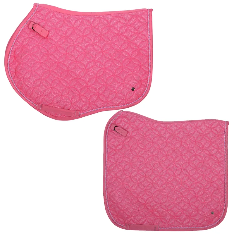 QHP Saddlepad Rio - Powder Pink