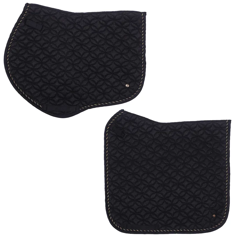 QHP Saddlepad Rio - Black