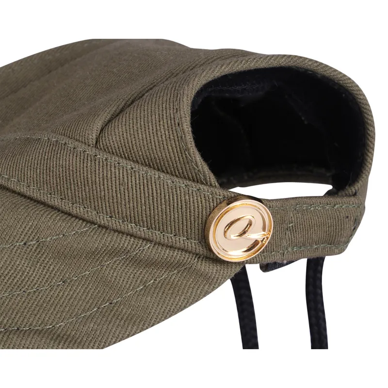 QHP Dog Cap Havana-6