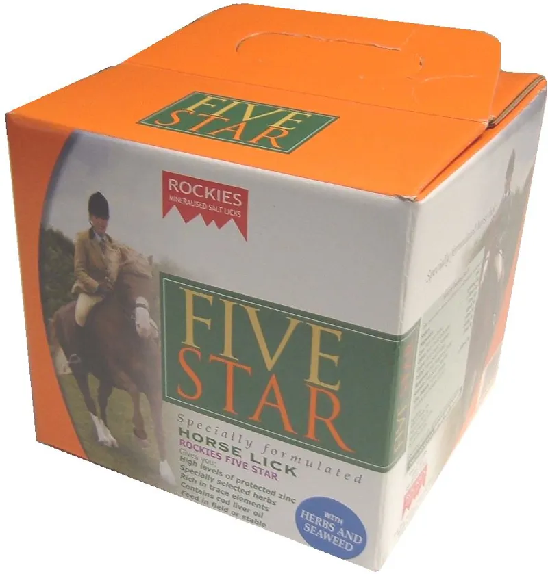 Rockies Five Star Lick - 5kg