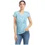 Ariat Women's Snaffle T-Shirt - Milky Blue Heather