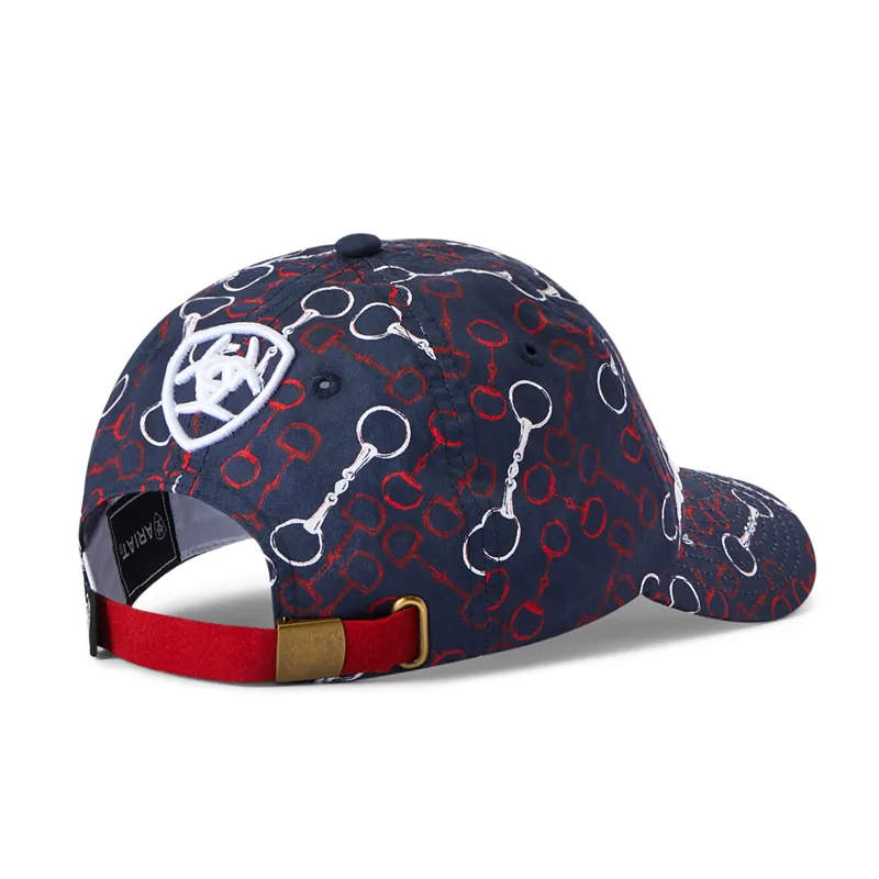Ariat Cotton Print Cap - Team Snaffle-1