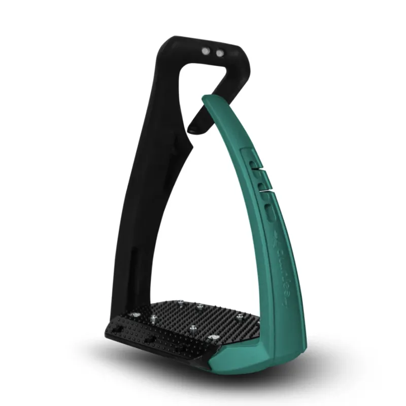 Freejump Soft'Up Pro Plus Stirrups - Black/Green