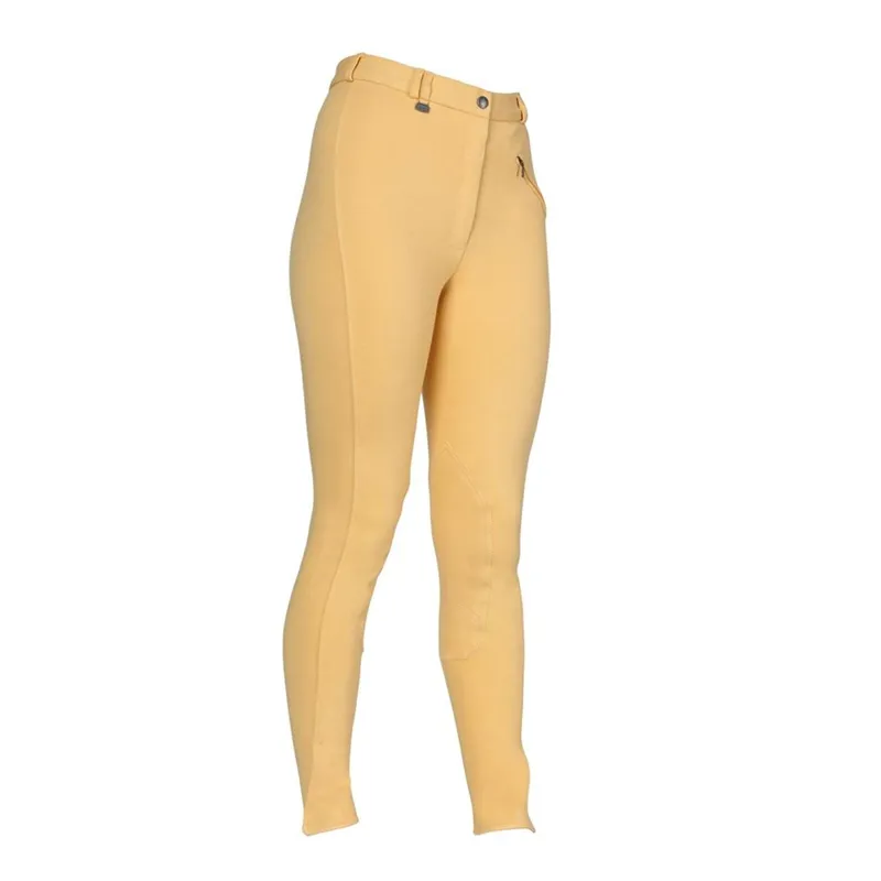 Ladies Shires SaddleHugger Riding Breeches in Canary 