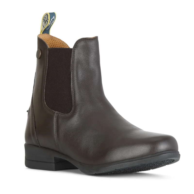 Moretta Lucila Leather Jodhpur Boots - Brown-1