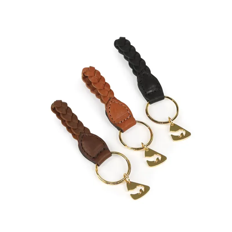 Aubrion Plaited Keyrings