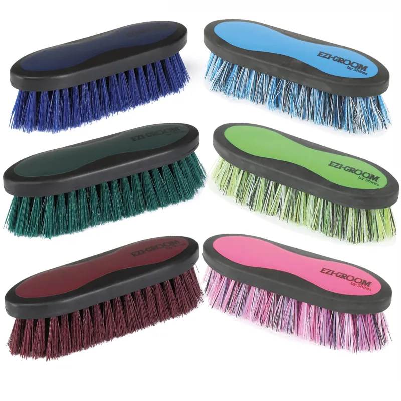 Shires EZI-GROOM Grip Dandy Brush - Large