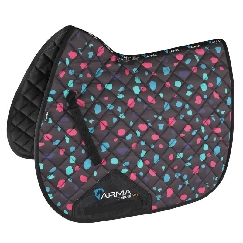 Shires ARMA Sport XC Saddlecloth - Pink Spot