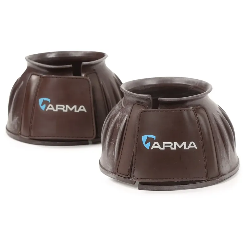 Shires ARMA Touch Close Over Reach Boots - Brown