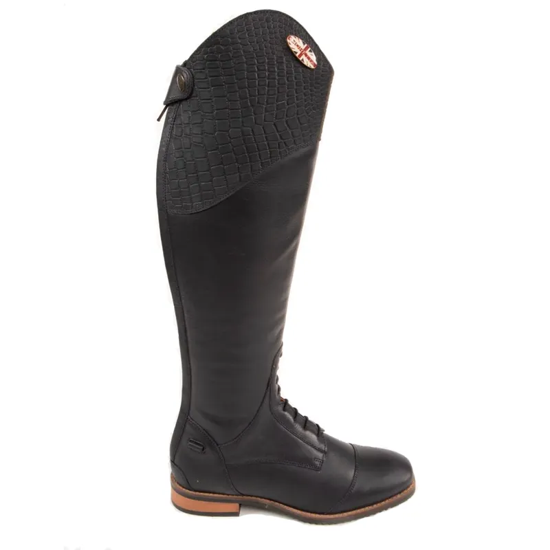 Moretta Gabriella Riding Boots - Slim/Reg Calf - Navy