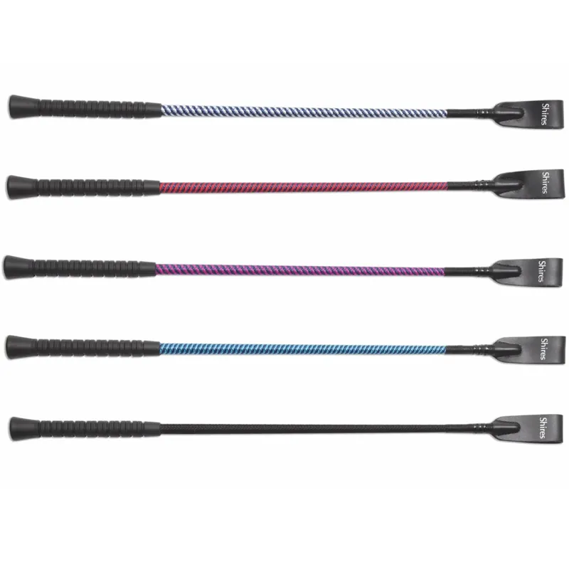 Shires Rubber Grip Whip - 21 Inch