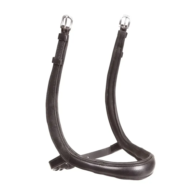 Shires Velociti RAPIDA Ergonomic Curved Cavesson Noseband - Havana