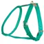 Shires Digby And Fox Rolled Leather Dog Harness - Teal