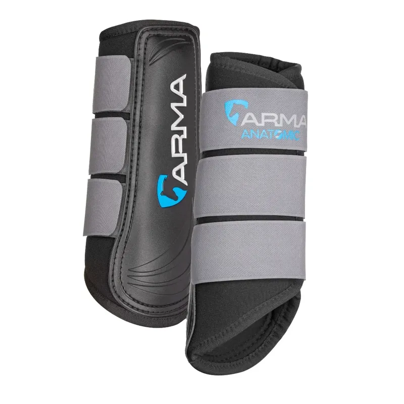 Shires ARMA Neoprene Brushing Boots - Grey