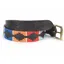 Shires Drover Polo Belt - Turquoise/Red/Orange/Blue