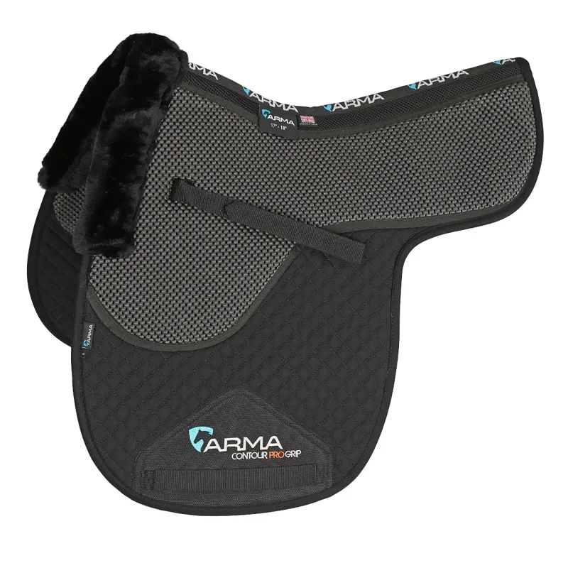 Shires ARMA Soft Grip Numnah - Black