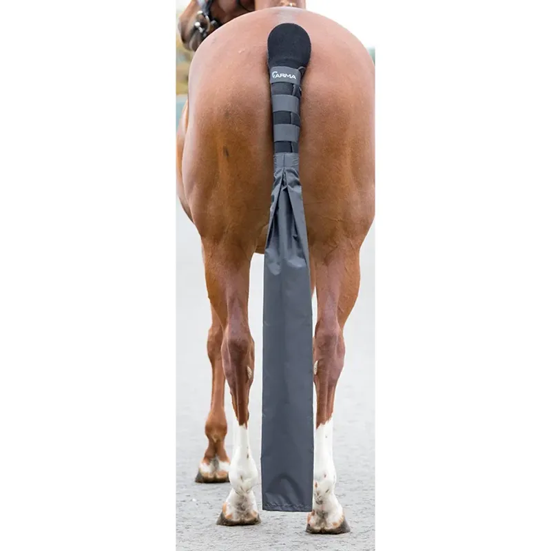 Shires ARMA Tail Guard With Detachable Tail Bag - Black