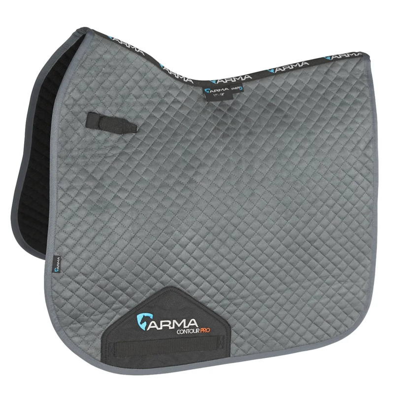 Shires ARMA Suede Dressage Saddlecloth-1