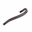 Velociti GARA Large Diamante Browband - Black/Pink