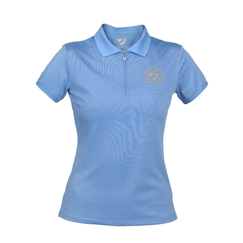 Aubrion  Parsons Tech Polo - Sky Blue