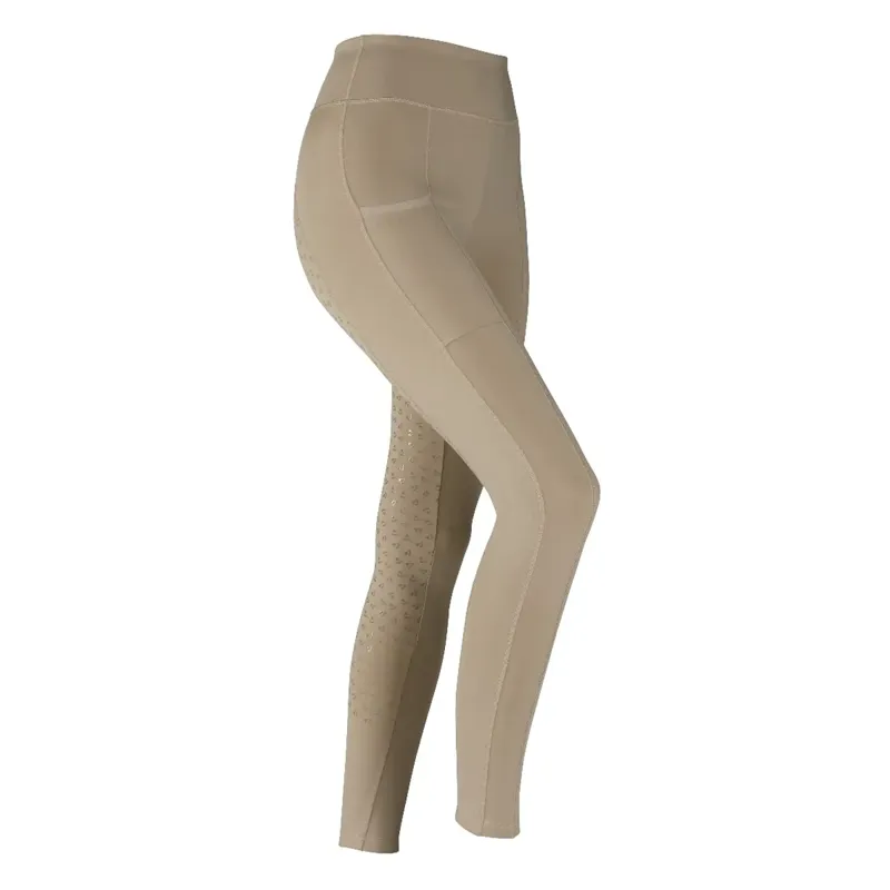 Shires Aubrion Hudson Riding Tights - Maids - Beige-1
