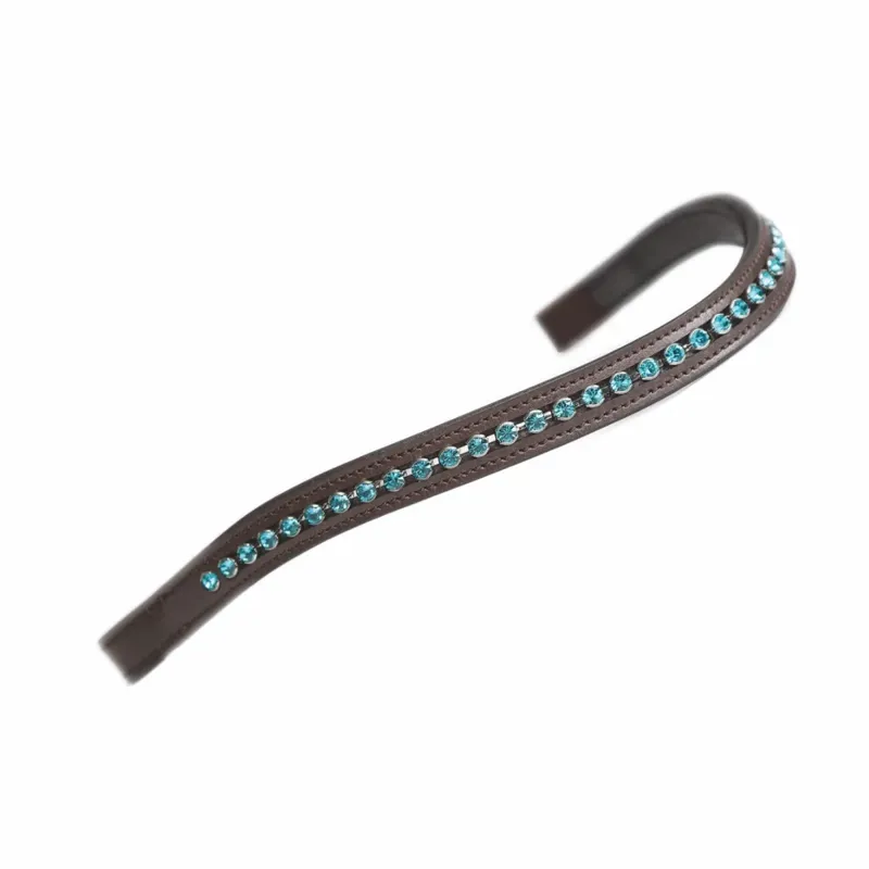 Velociti GARA Large Diamante Browband - Havana/Green