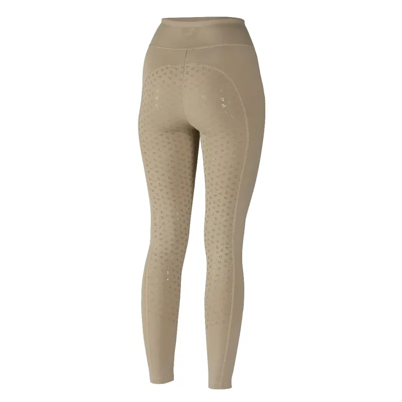 Shires Aubrion Hudson Riding Tights - Maids - Beige-2