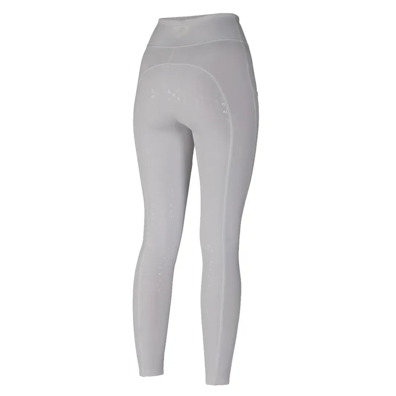 Shires Aubrion Hudson Riding Tights - Maids - White-2