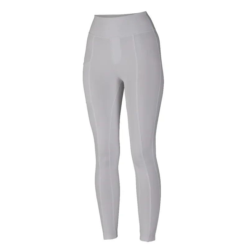 Shires Aubrion Hudson Riding Tights - Maids - White