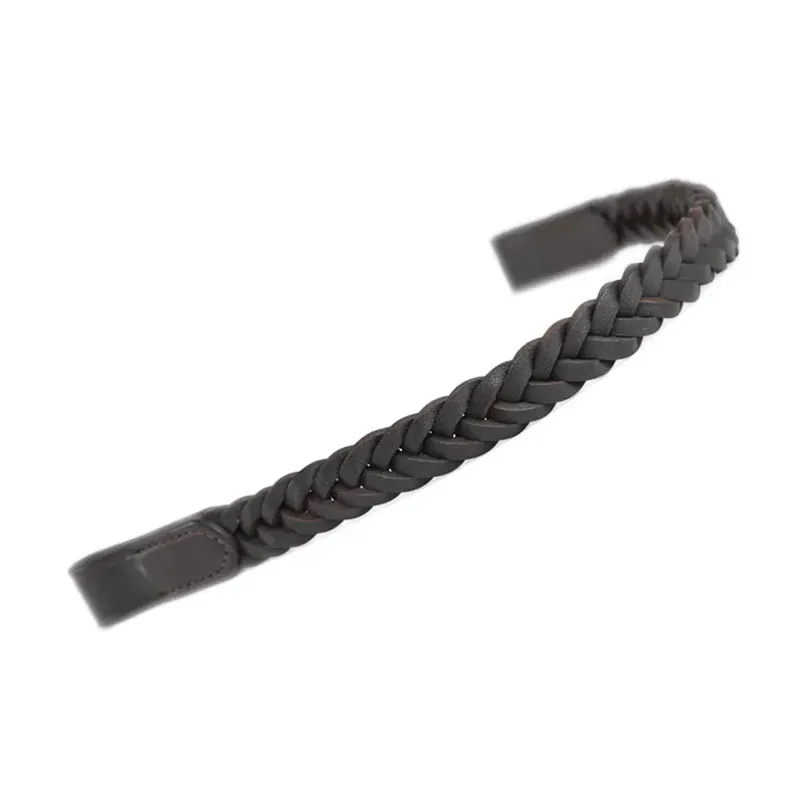 Velociti GARA Plaited Browband - Havana