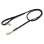Shires Digby And Fox Padded Leather Dog Lead - Black