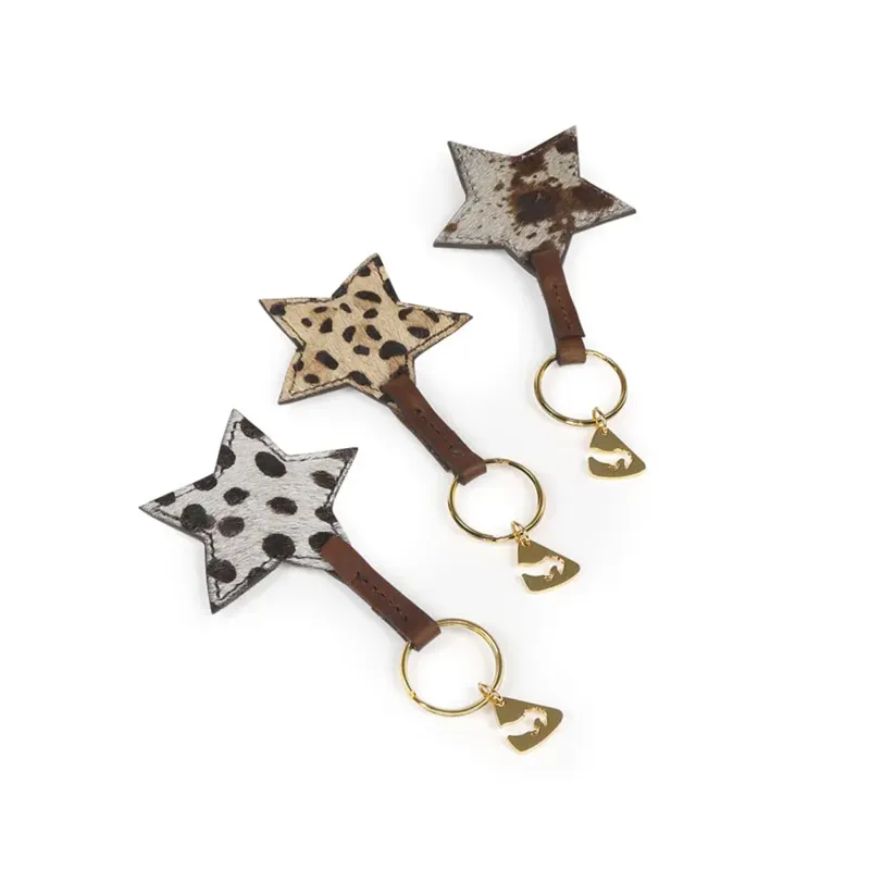 Aubrion Cowhide Keyrings
