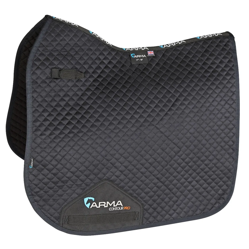 Shires ARMA Suede Dressage Saddlecloth-3