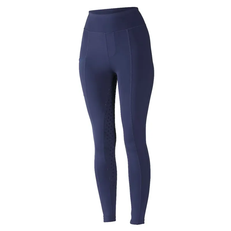 Shires Aubrion Hudson Riding Tights - Maids - Navy