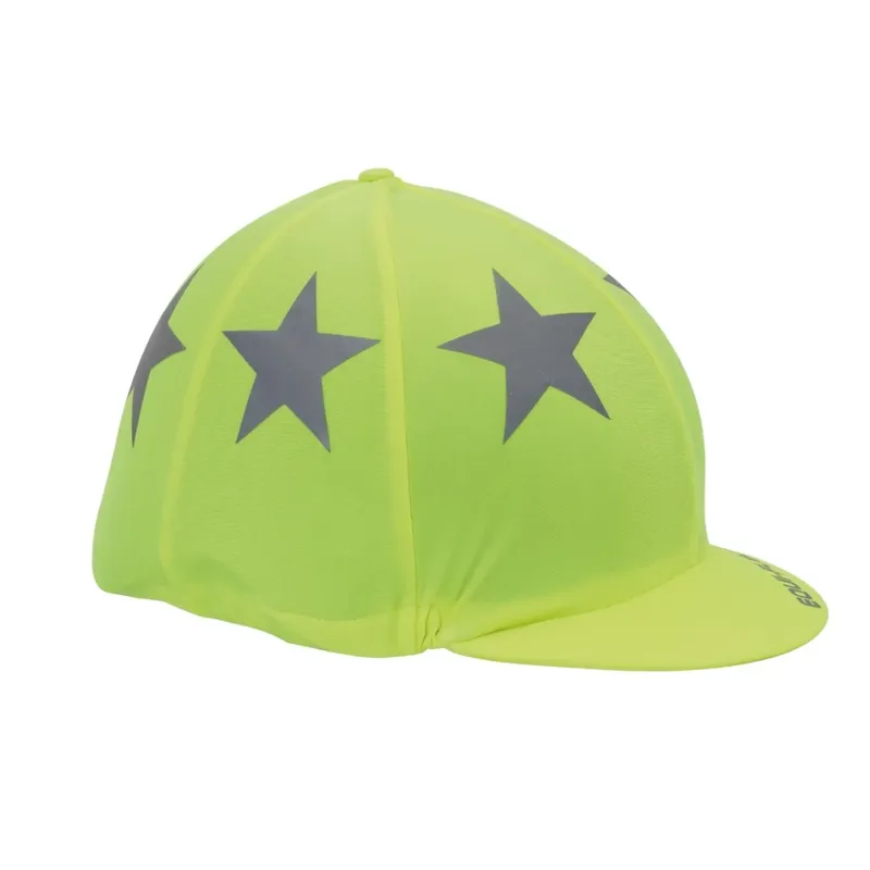 Shires EQUI-FLECTOR Hat Cover - Yellow