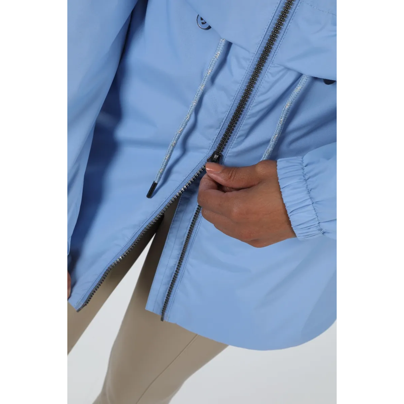 Aubrion Hackney Rain Jacket - Sky Blue-7