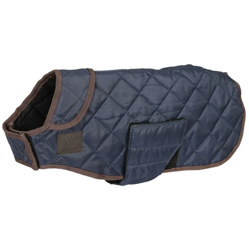 Shires Digby And Fox Heritage Dog Rug Coat - Indigo