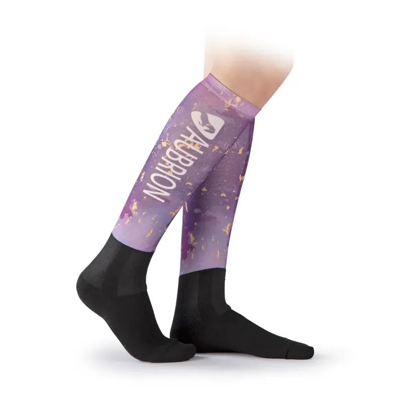 Aubrion Hyde Park Socks Childs - Amethyst