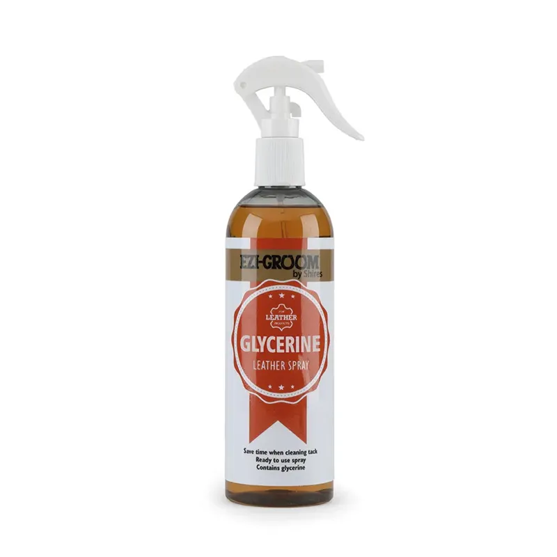 Shires EZI-GROOM Glycerine Leather Spray 