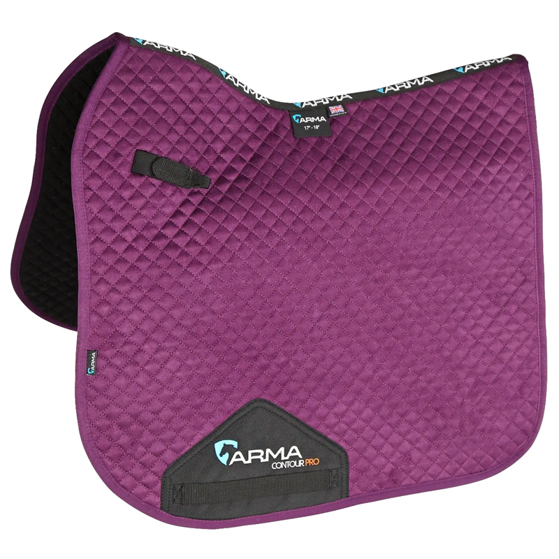 Shires ARMA Suede Dressage Saddlecloth-7