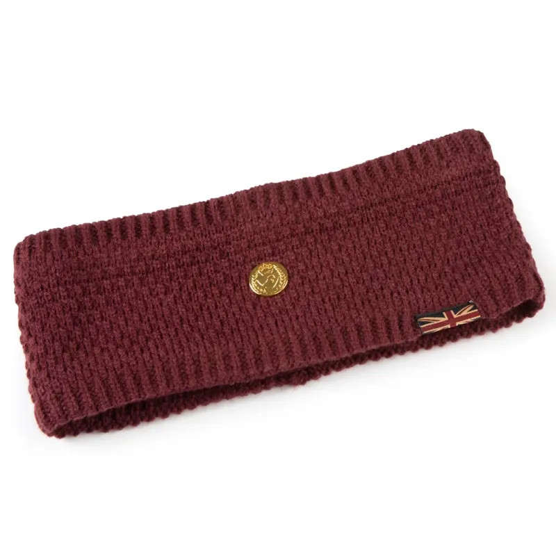 Aubrion Team Headband - Burgundy