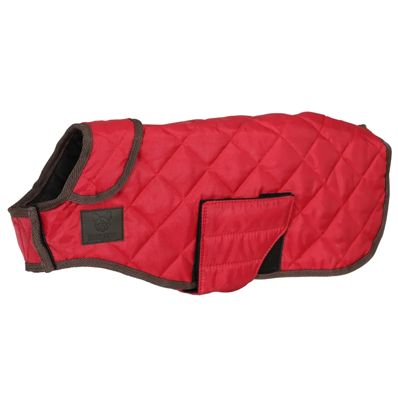 Shires Digby And Fox Heritage Dog Rug Coat - Red